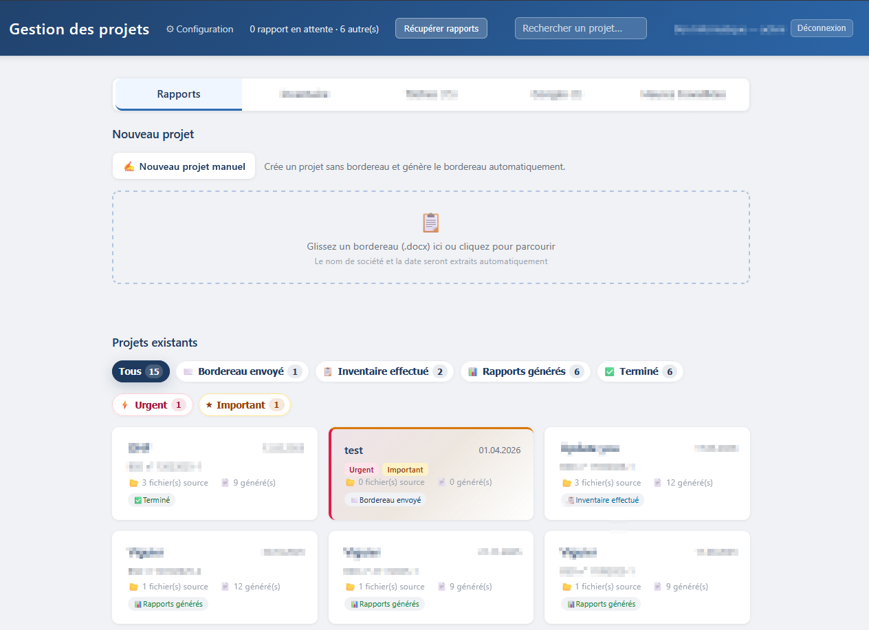 Outil de gestion de projet sur mesure